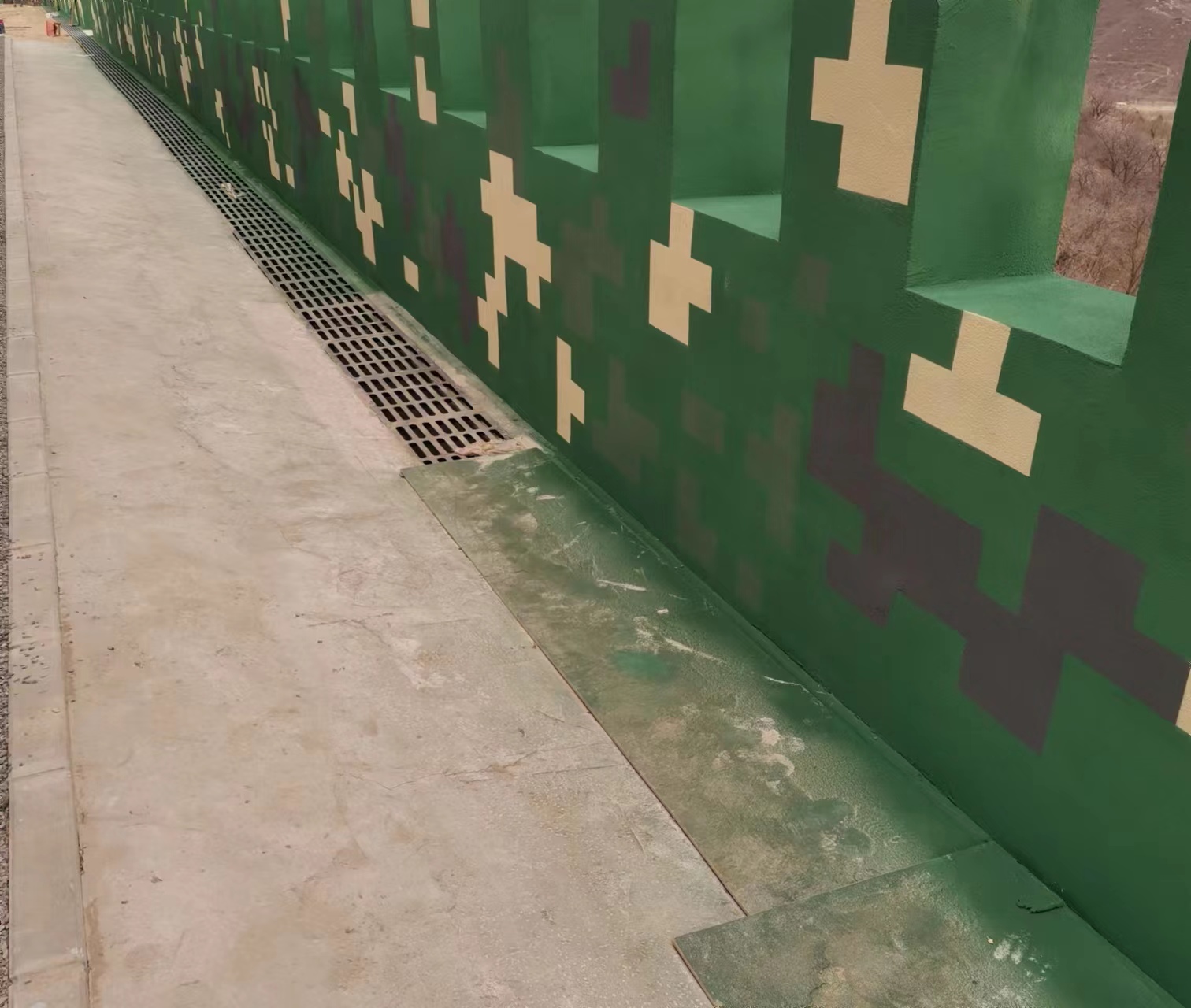 韶关围墙迷彩喷涂,数迷彩漆